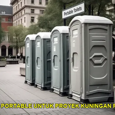 sewa toilet portable untuk proyek kuningan profesional